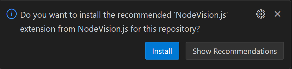 instal vsix